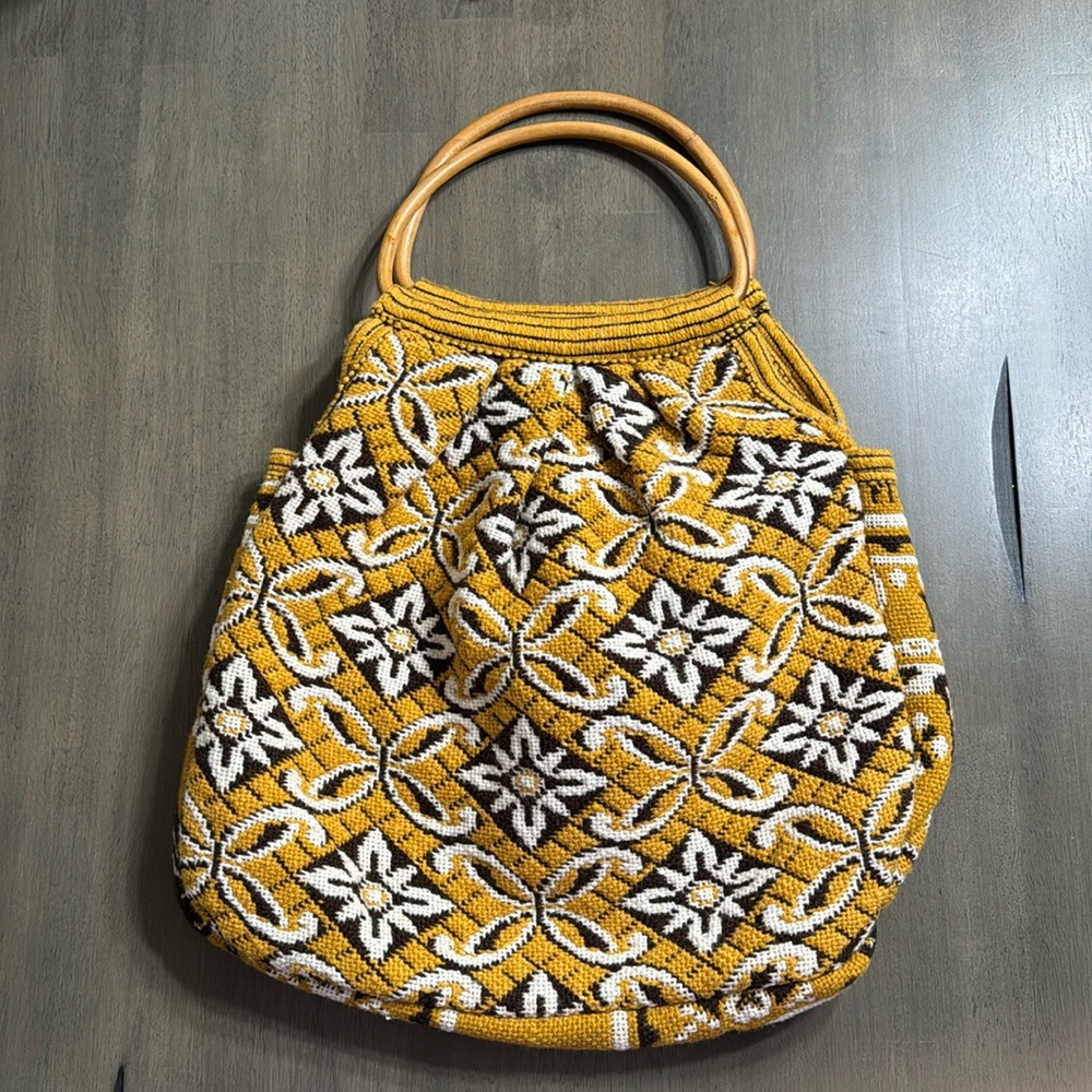 Vintage Hand Woven Bag
